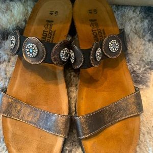 NAOT Copper Brown Slide